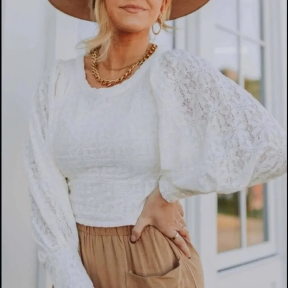 Free People Tea Time Top